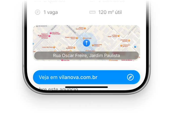 Contato direto com o anunciante